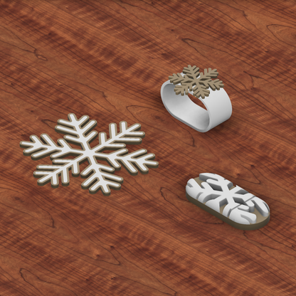 1 kit da tavola "Flake"