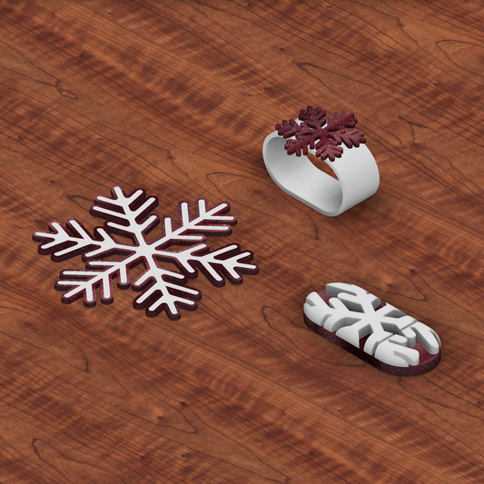 1 kit da tavola "Flake"